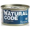 Generico Natural Code Scatoletta Umido Gatto 85gr (N.02 SENIOR TONNETTO)