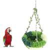 Zerodis Nido per Uccelli, Casetta per Allevamento di Parrocchetti, Morbido Pile di Corallo, Capanna per Pappagalli, Letto per Pappagallini, Parrocchetti, (Amaca Piccola (14x23,5 cm /