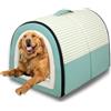 ping bu Cuccia per cani 2 in 1, grande casetta per animali domestici, grotta per animali domestici, cuscino morbido e caldo per canile calmante anti-ansia, rimovibile e lavabile, igloo per gatti antiscivolo