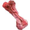 Générique Dog Chew Toys - Bone-Shaped Rubber Game, Durable and Sturdy Bite Toy, Interactive Training Chew for Dogs, Promotes Tooth Health and Daily Wellness, ideale per interni esterni Playtime Home Relaxation