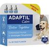 ADAPTIL Calm Confezione risparmio per cani | 3 flaconi di ricarica | feromoni per promuovere il benessere | relax continuo per il vostro cane | 3 X 48 ml
