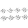 SZLIFE 8 Pezzi di Supporto per Coperchio per Acquario, pratici Supporti per coperture, Morsetti di Supporto per Copertura per Acquario, Copertura per