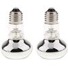Tuoservo E27 40W Reptile Heaingt lampadina lampadina spot UVA per lucertola serpente drago anfibio Vivarium 2 pezzi