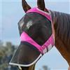 Harrison Howard CareMaster Pro - Maschera antimosche luminosa, senza orecchie, motivo fenicottero S Pony