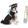 Generic Pettorina per cani, con manico anti-tiro, accessorio per animali domestici, set di imbracatura per cuccioli, per cuccioli di taglia piccola, media e grande, all'aperto, passeggiate quotidiane e