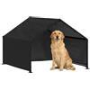 PawHut Cuccia per Cani da Esterno in Tessuto Oxford 125x110x93 cm Nero