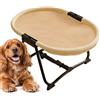 lyanny Rialzato Cani | Portatile Traspirante Antiscivolo Amaca Da Lettino - 57 x 41 x 26 cm Letti per Cani Rialzati - Animali Domestici Gattini Cuccioli Sonno Riposo Campeggio Viaggio