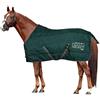 Horses, Coperta Invernale Heavy per Cavallo 500gr, Imbottita, Morbida, Comoda, Ideale per Box, Resistente, con Bordi Rinforzati in Nylon, Verde 145 cm