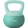 soges Peso Russo Morbido Kettlebell Riempito di Sabbia di Ferro Fine Allenamento a Casa e Palestra con Manico Ampio Antiscivolo per Esercizi 12kg Nero