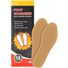 Generic Solette riscaldate per piedi, 1 paio di solette scaldascarpe lunghe e sicure, invernali, scaldapiedi per pendolarismo, casa, pesca, campeggio