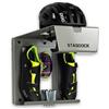 Stasdock Supporto Bici da Muro | Deep Silver | Appendi Bici da Corsa | Portabici da Parete con Mensola | Gancio Bici Muro con Accessori | Supporto Bici da Parete per Garage o Interni