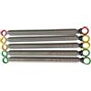 F Fityle 5 Pezzi Pilates Reformer Accessori per Attrezzature Pilates Filo di Yoga Molla di Tensione in Acciaio