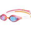 ARENA Occhiali da nuoto unisex Racing Gear Goggles Air-Speed Mirror 003151, colore: Multicolore, Articolo: 109 Giallo Copper/Light Rosa/Arancione