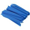 Oikabio Frecce Pallet 4 Pollici Coda Freccia Penna In Plastica per Fai Da Te Frecce Tiro Confezione Da 50 (Blu)