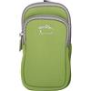perfeclan Zaino Sportivo Porta Cellulare Borsa Da Corsa Esercizio Pacchetto Sport Per Smartphone Da 6,5 pollici (Verde - L)