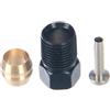 SHIMANO 4524667602545, Kit Vite+OGIVA+Inserto SM-BH90 Unisex-Adult, Nero, TU EU