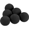 YOKIVE 10 Palline Da Golf In Schiuma EVA Palline Sportive Nero 42-mm | Per Allenamento Golf Al Chiuso, Per Esercizi Di Volo E Swing, In Spugna