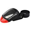 Whyzsjnclg Fanale Posteriore per Bici Solare Energia Solare LED Avvertimento di Sicurezza per Luce Posteriore per Bici per Ciclismo