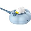 SMEXXY Scaldamani ricaricabili,Cute Duck Electric Portable Pocket Riutilizzabile Scaldamani,2 in 1 Cartoon Cute Night Lights Scaldamani Regalo Scaldamani