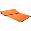 COSTWAY Tappetino Galleggiante Acquatico, 355X183cm, Materassino Galleggiante Resistente agli Strappi con Dispositivo di Ormeggio e Cinghie di Aggancio, per Mare Lago Piscina e Spiaggia (Arancione)