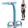 WJnflQN Tira-pedali, cinghia da yoga per fitness, corda di tensione per conteggio vocale, multifunzione, attrezzatura per allenare gambe e addominali, per adulti, adolescenti, amanti dello sport