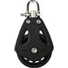 Baoblaze Puleggia a Blocco Puleggia Girevole Attrezzatura da Ponte Hardware Compatto Puleggia a Blocco Girevole Puleggia a Vela Singola per Kayak Canoa