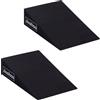 Jinsihou Set di 2 estensori per polpacci, squat wedge, ginocchiere per allungare i muscoli e la fascia, cuneo di mobilitazione per squat e stacchi