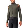 Castelli 4520503-075 Alpha Ros 2 Light Jacket Giacca Uomo Military Green/Fiery Red-Black L