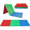 ALPIDEX Tappetino da ginnastica pieghevole da casa 180 x 60 x 3,2 cm per bambini e adulti, Colore:multicolore