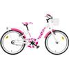 Dino Bikes Bicicletta Bambina Aurelia Smarty 20 Pollici Bianca
