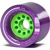 Orangatang Kegel 80 mm 83a Downhill Longboard Skateboard Cruising Wheels (Purple, Set of 4)