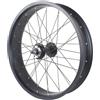 LSRRYD Cerchioni For Bici Elettriche Da 20×4.0 Fat Tire Ruota Anteriore 24 26 Freno A Disco A 6 Bulloni Set Di Ruote In Lega Di Alluminio Per Bici Da Neve/Spiaggia 36 Fori A/V Bolt-On(20)