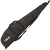 TRIMAX Fodero nero per carabine, fucili, fucili a canna liscia e armi lunghe in generale con spazio per il mirino. Lunghezza: 125 cm