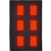 Generic Sacco a pelo riscaldato a 3 marce, alimentazione USB, 6 zone riscaldate per campeggio, auto, tappetino per animali domestici, tappetino da yoga