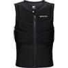 Mystic Mens Star Front Zip Impact Vest 35005.23023 - Black Size - S