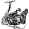 DONGKER Mulinello Pesca, Mulinelli Pesca Spinning in Alluminio Rapporto di Trasmissione 5,5:1 Suono di Allarme da 50 dB Luce Fino a 9,3 Once per Pesca