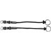 Lami-Cell Umbria Equitazione Montanti per elevatore 12 cm, Nero