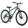 Licorne Bike Thunder Premium Mountain Bike in 20, 24, 26, 27,5 e 29 pollici, per ragazze, ragazzi, uomini e donne, freno a disco (antracite/rosa, 26 pollici)