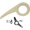 KiBcsLic Copricatena per Bicicletta Protezione per Corona Carter per Guarnitura E Scudo Ingranaggi in Materiale PP Robusto Adatto per Ciclismo, con Coda Fissa