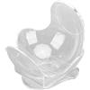 ZASCHMOY Porta Clamp/Holder in Vita da Tennis per Servizio Rapido | Attrezzatura di Addestramento ABS Portatile | Cliping Facilmente su Cintura o Pantaloni, Trasparente (Trasparente)