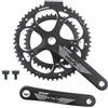 LSRRYD 170mm Guarnitura Bici da Strada Pedivelle Quadrato 130BCD 39-53T Doppia Corona in Lega di Alluminio Anodizzato Guarniture for Bicicletta 9/10s