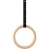 Generico Anelli ginnastici | Anelli in Palestra Legno | Anello Fitness ginnastico Robusto Betulla | Attrezzatura Allenamento Muscolare Anello Calisthenics per casa, allenamenti in Palestra (32 mm)