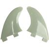 UP SURF UPSURF Tavola da Surf Pinne Plastica Twin Fins Set Tavola da Surf (White GX)