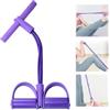ZVD Elastici Fitness,Fascia Elastica Fitness,Elastici Per Allenamento,Fascia Elastica Esercizi Stretching Donne, Fascia Resistenza Con Impugnatura, Corda Trazioni Fasce Tensione (Viola)