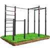 K-Sport: Calesthenics Outdoor Station I barra per trazioni stazionarie da esterni + stazione Dip fino a 175 kg di carico I resistente alle intemperie, Made in EU