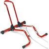 Officine Parolin Cavalletto STABILUS 2.0 | Cavalletto Universale Pieghevole per Bici | Road MTB Gravel E-Bike | 2 Snodi Pieghevoli | Solo Pneumatico | Colore Rosso | Made in Italy