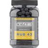 Umarex T4E - Palline per paintball Practice RUB 43, calibro per munizioni, 43,500 pezzi, sfere in gomma, colore nero