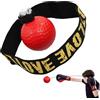 Generic Palla da boxe - Palla da boxe - Palline da boxe coordinazione occhio-mano | Set di fasce per esercizi di boxe - Pallina riflessa per esercizi di boxe palla riflessa per camera da letto soggiorno