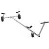 SUPROD Carrello per Il Lancio delle Barche Carrello per Barca rimorchio a Mano Pieghevole Carrello per Barca Gonfiabile TR260, PU, Ø 260 mm