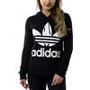 Adidas Trefoil He Felpa, Donna, Nero, 40
